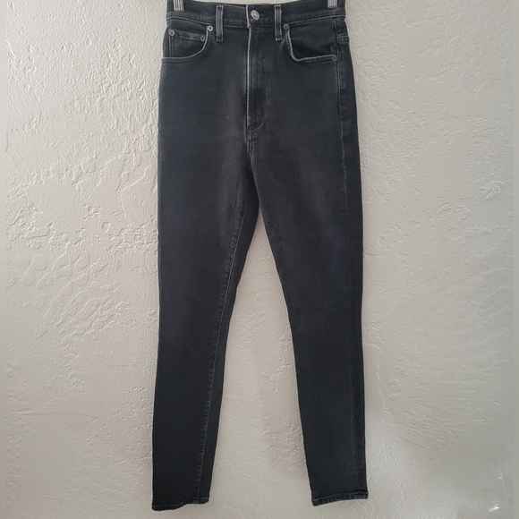 Agolde Punch Waist Skinny Jeans Size 24 - Picture 1 of 10